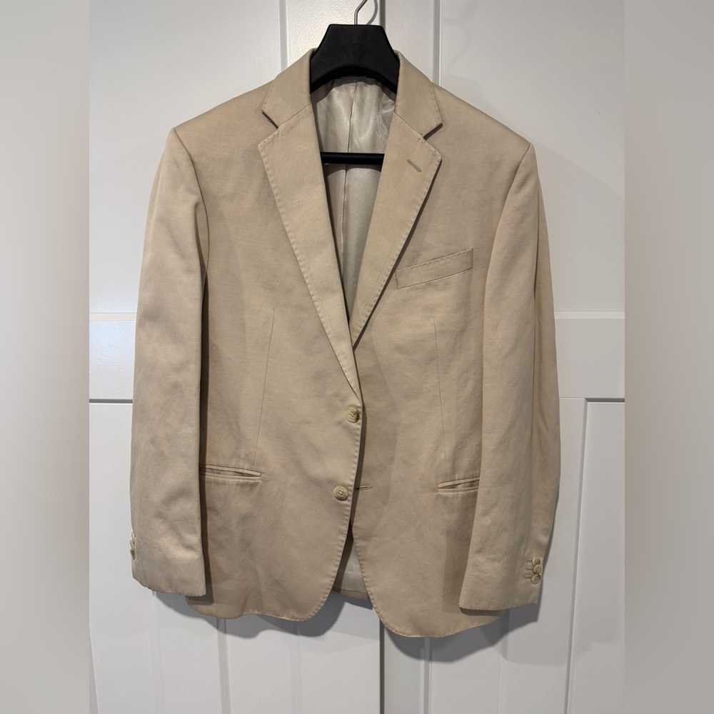 Banana Republic Beige Men's Blazer
